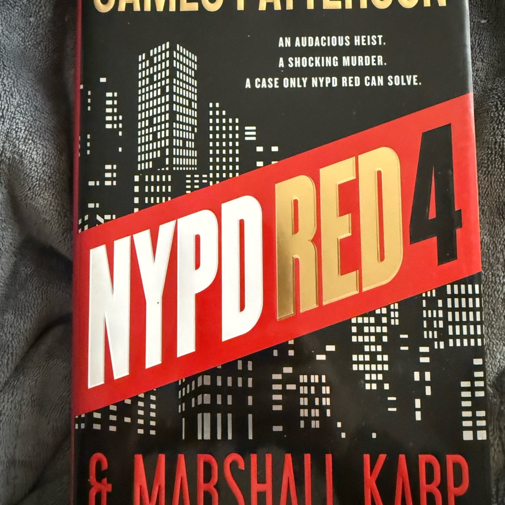 NYPD Red 4 by James Patterson Hardcover Book
